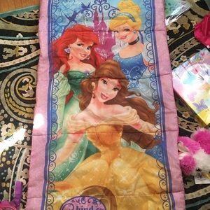 Princess sleeping bag new without tags